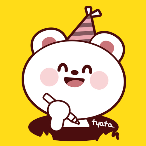 ちゃた。